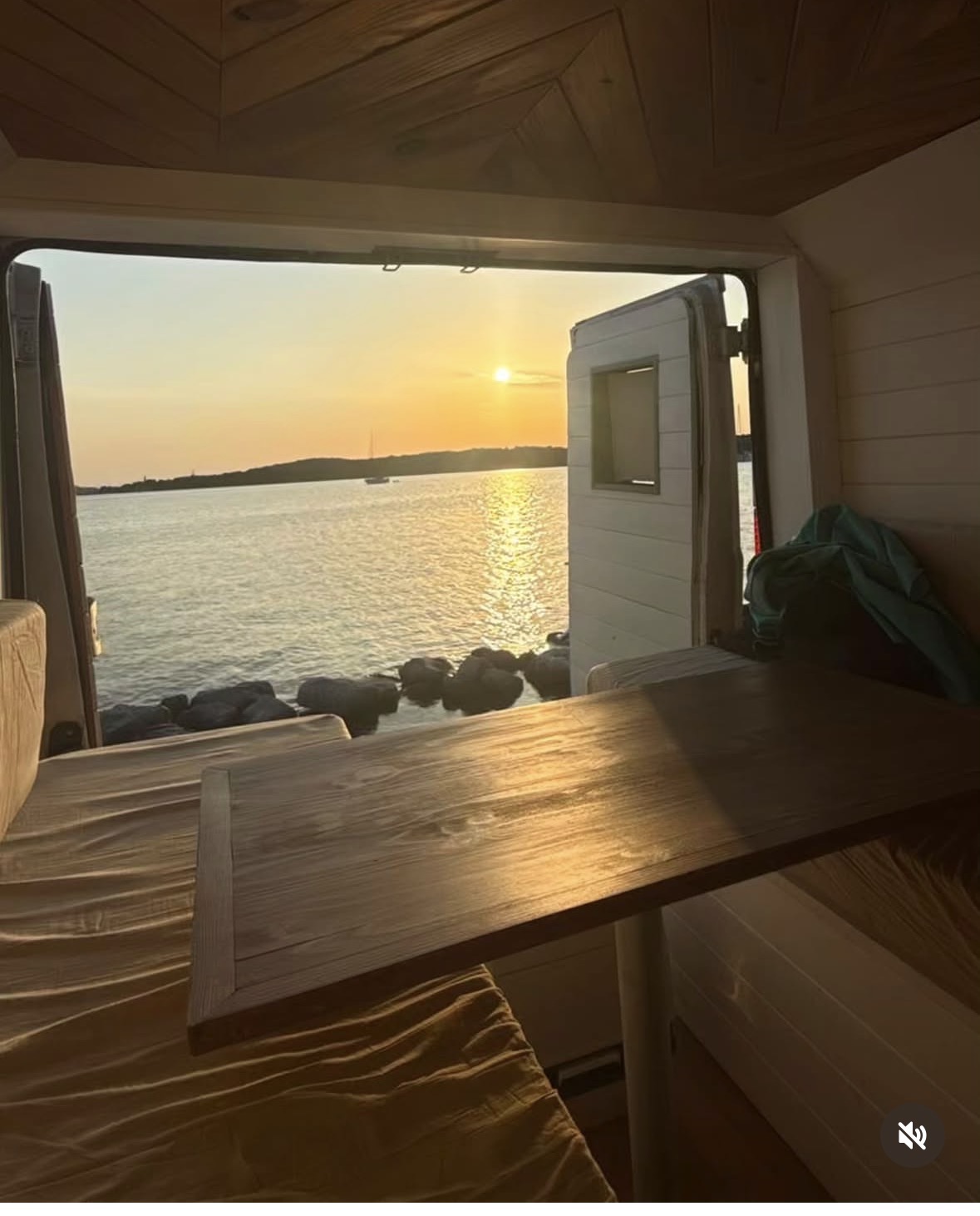 Intérieur du van Lolo Vanlife